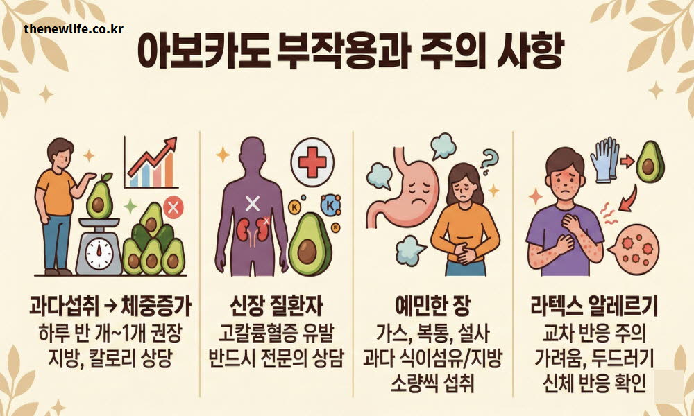 아보카도 효능 부작용
