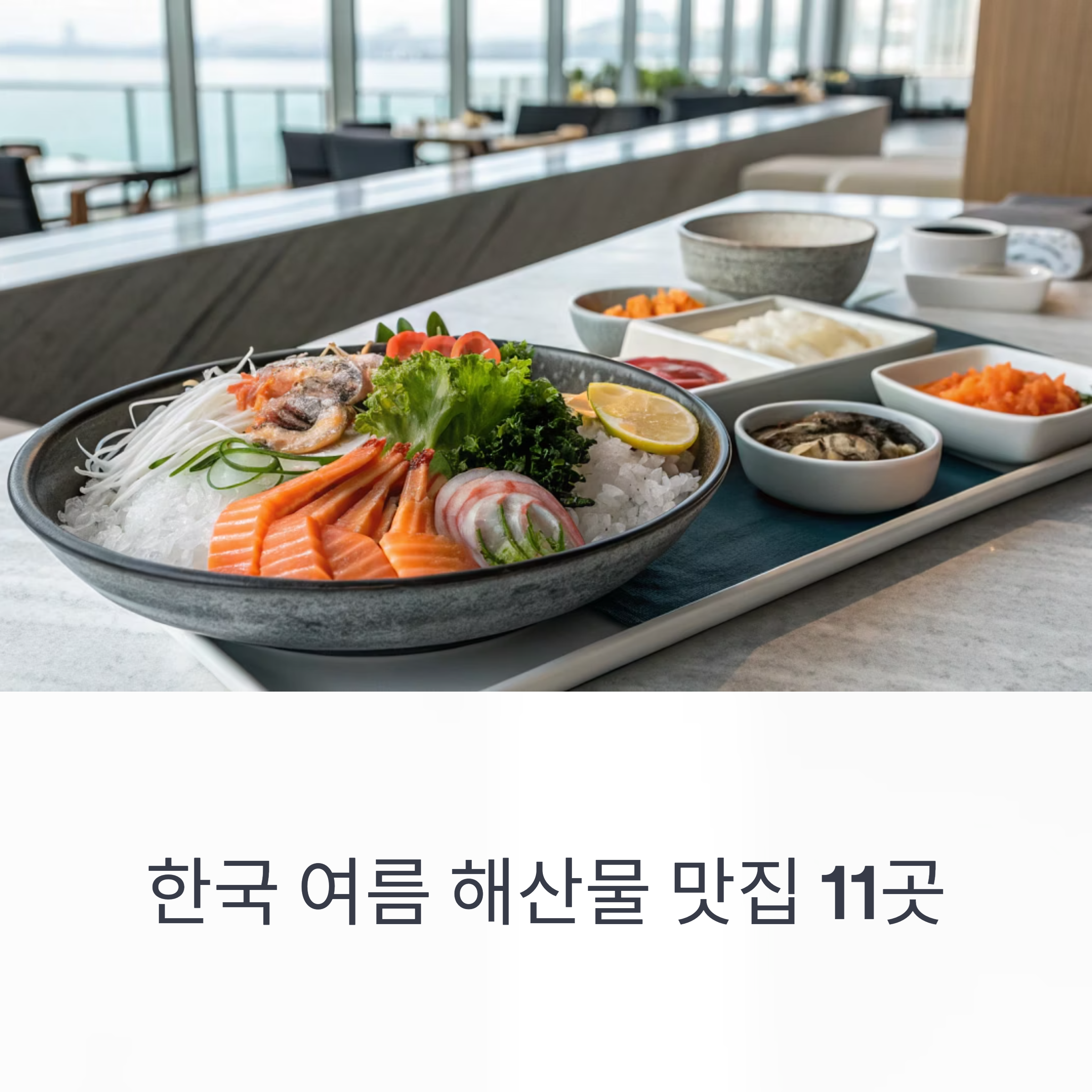 한국에서 꼭 가봐야 할 여름 해산물 맛집 가이드