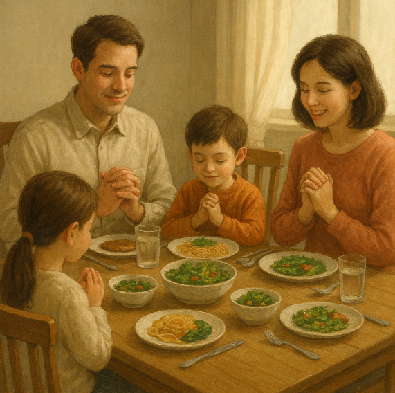 식탁 매너 교육