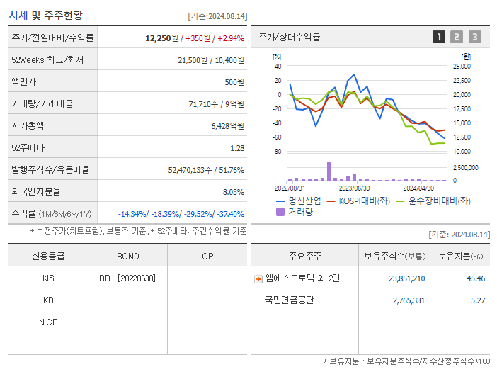 명신산업_기업개요