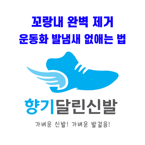 운동화 발냄새 없애는법