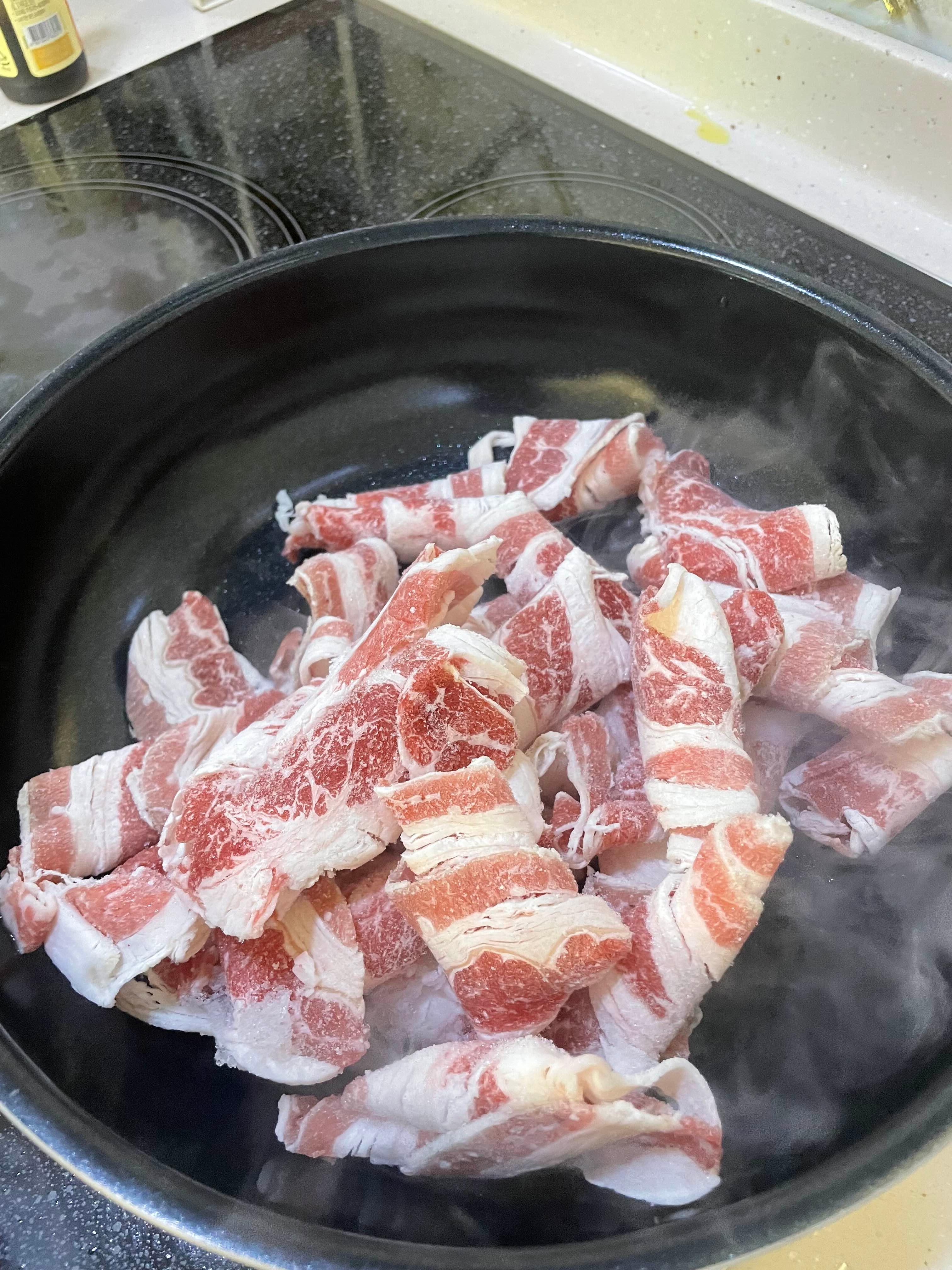 우삼겹 갈비탕