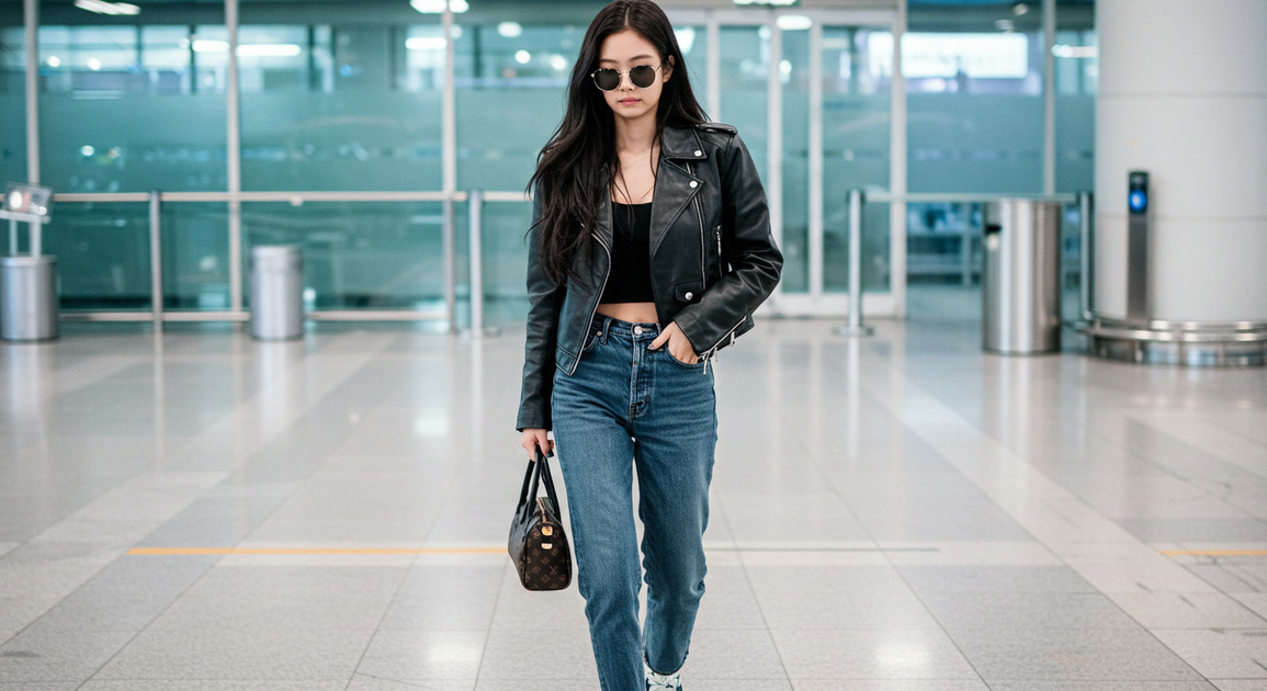 제니 공항패션 따라하려면? 현실적으로 소화 가능한 아이템 가이드