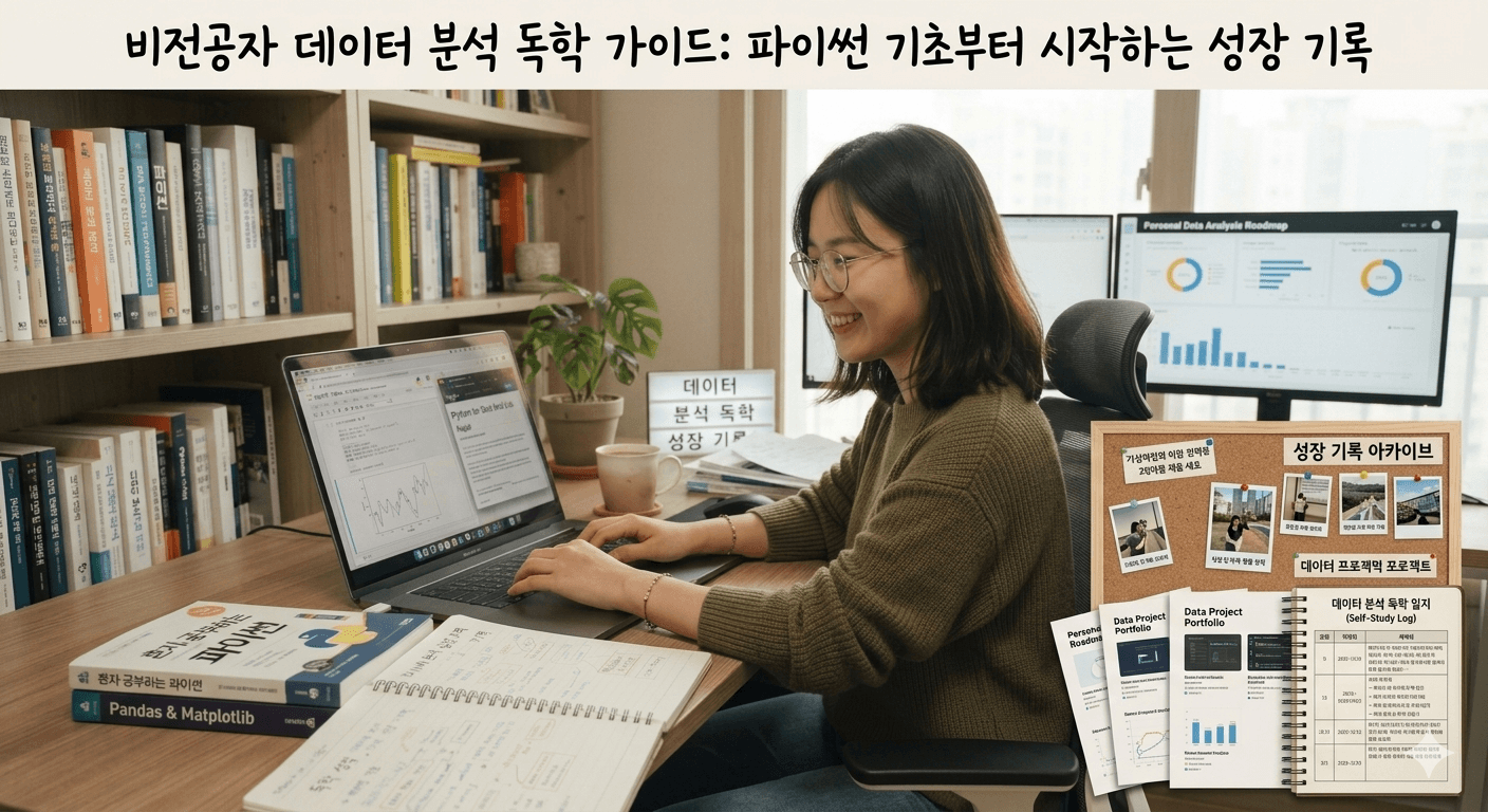 비전공자 데이터 분석 독학 가이드