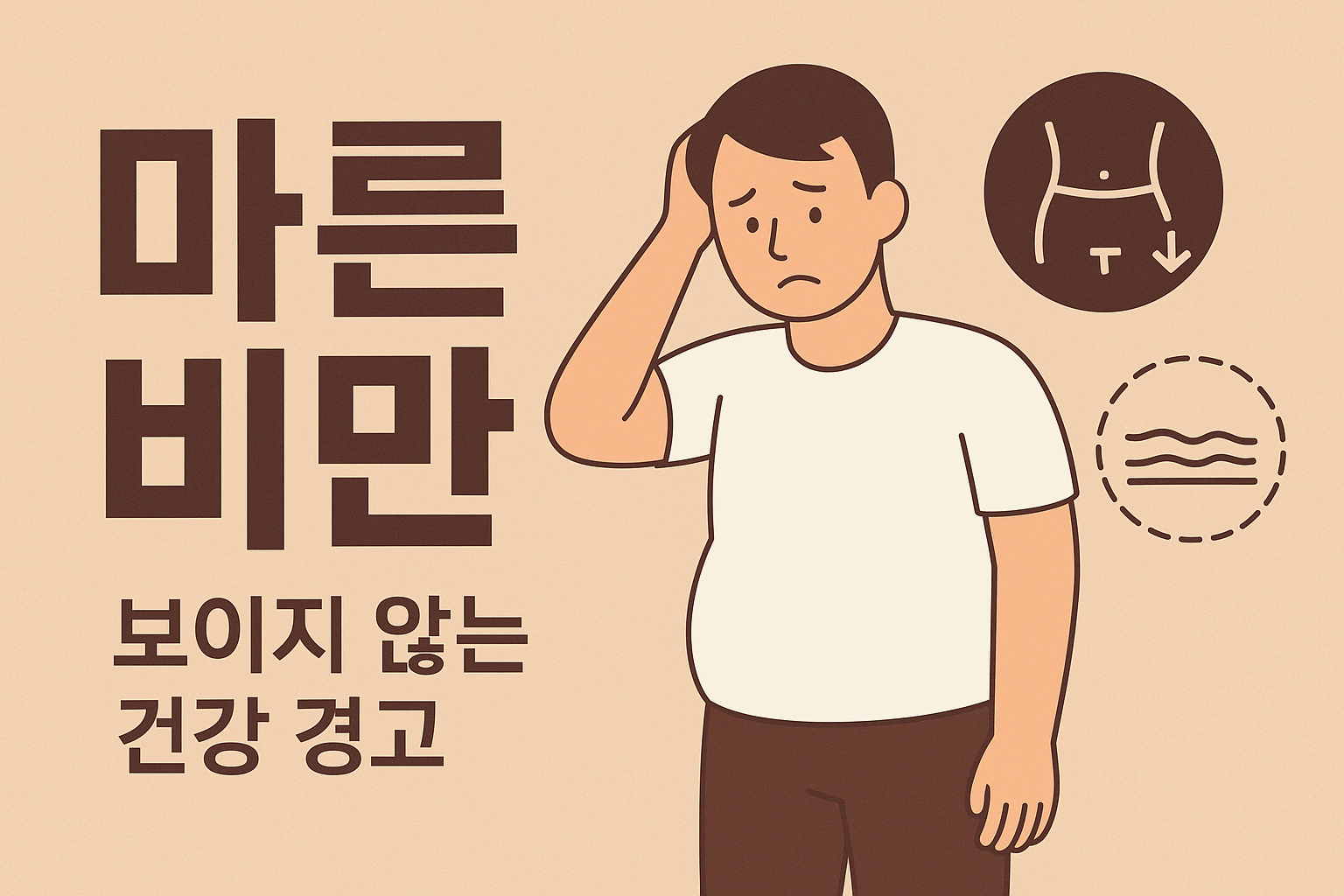 마른 비만, 보이지 않는 건강 경고 — 진단부터 관리까지