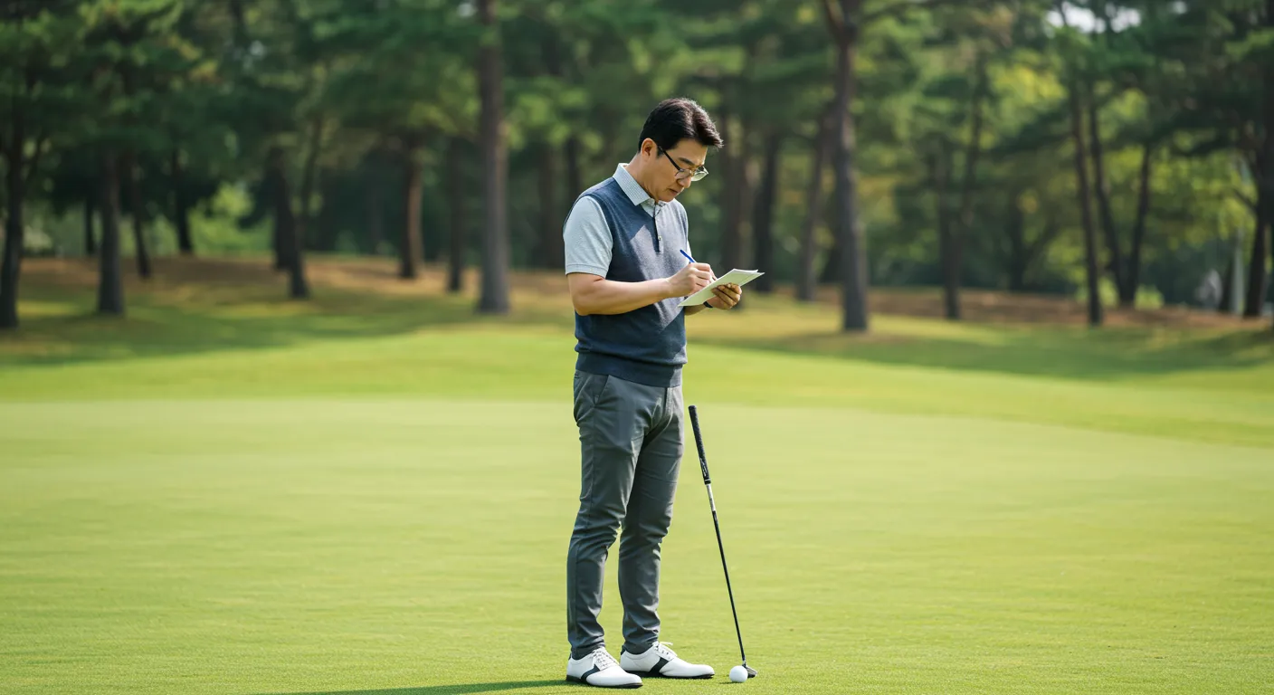  스코어 기록 습관 들이기 