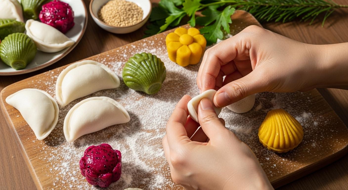 추석대표음식 송편만들기