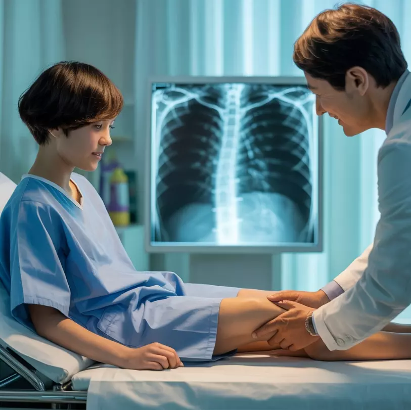 성장판 검사 이미지