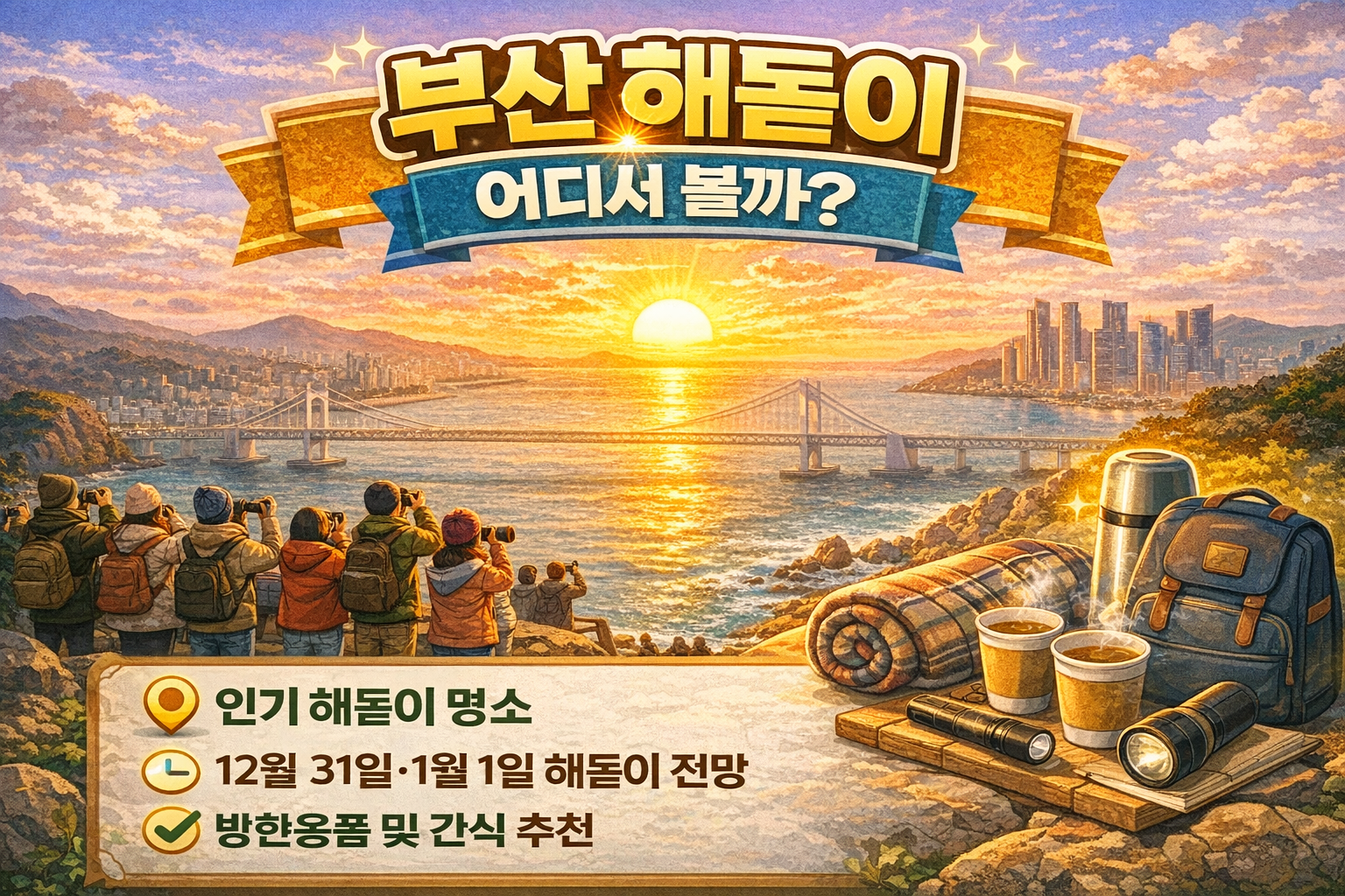 부산 해돋이 관련 사진