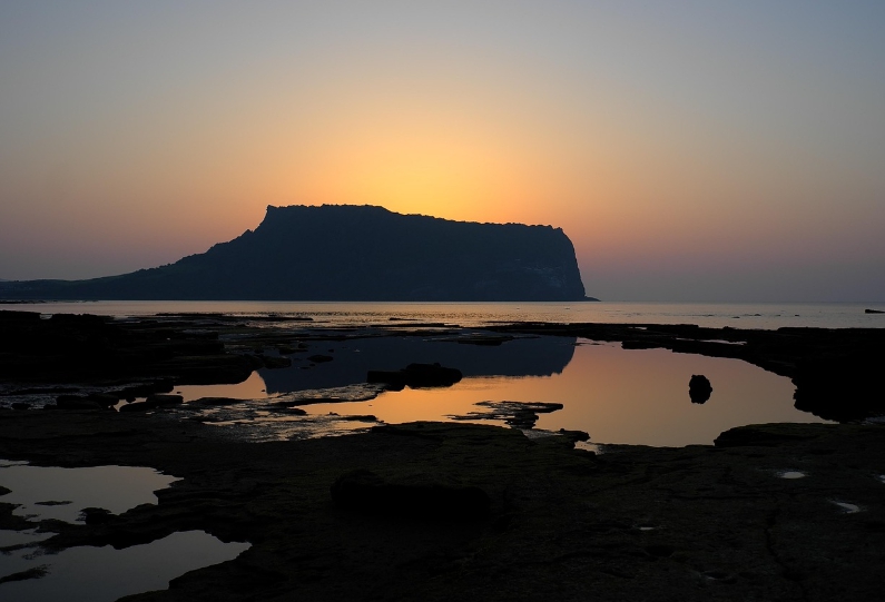 제주 성산일출봉 사진