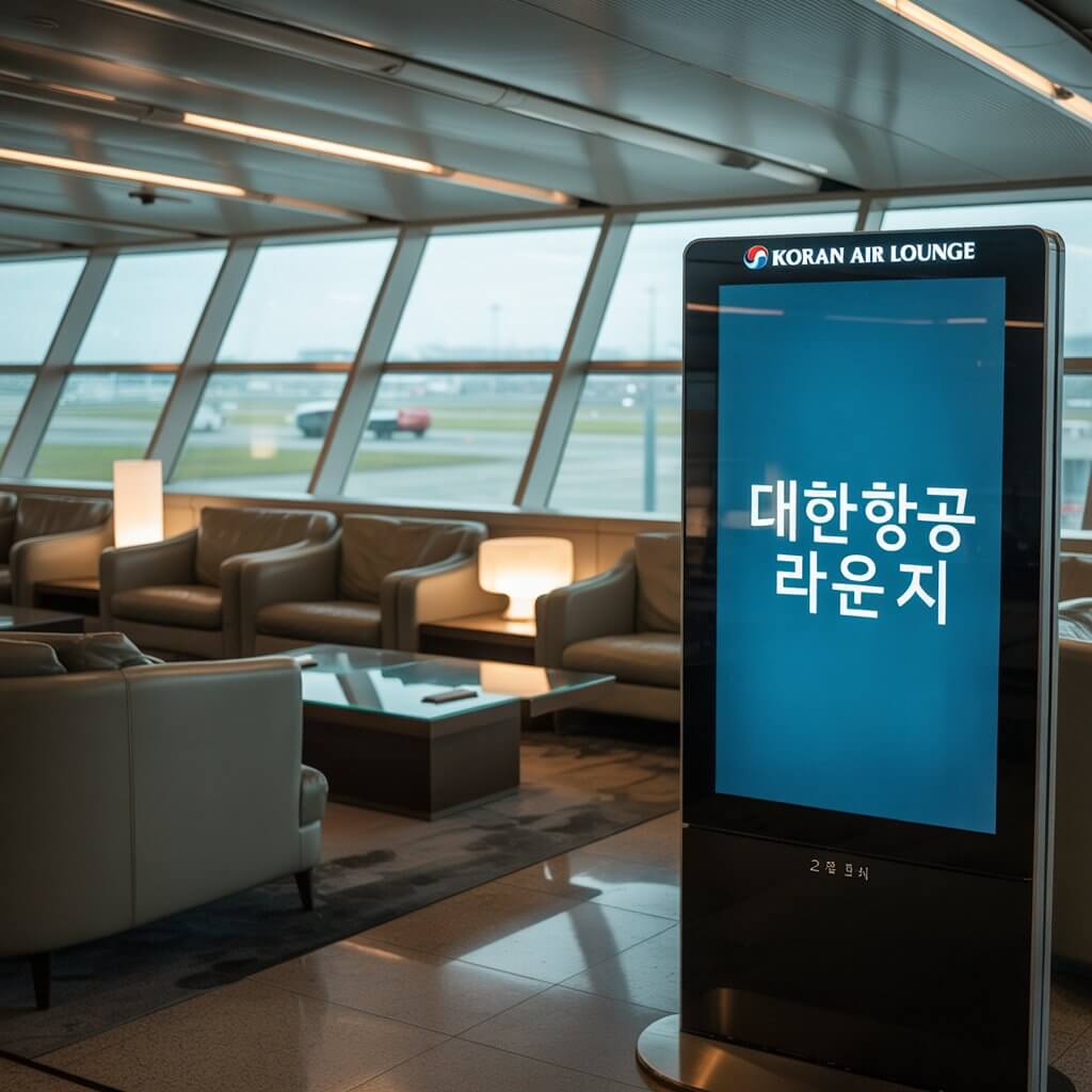 인천공항 KAL라운지