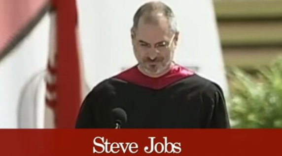 스티브잡스 졸업연설 모습