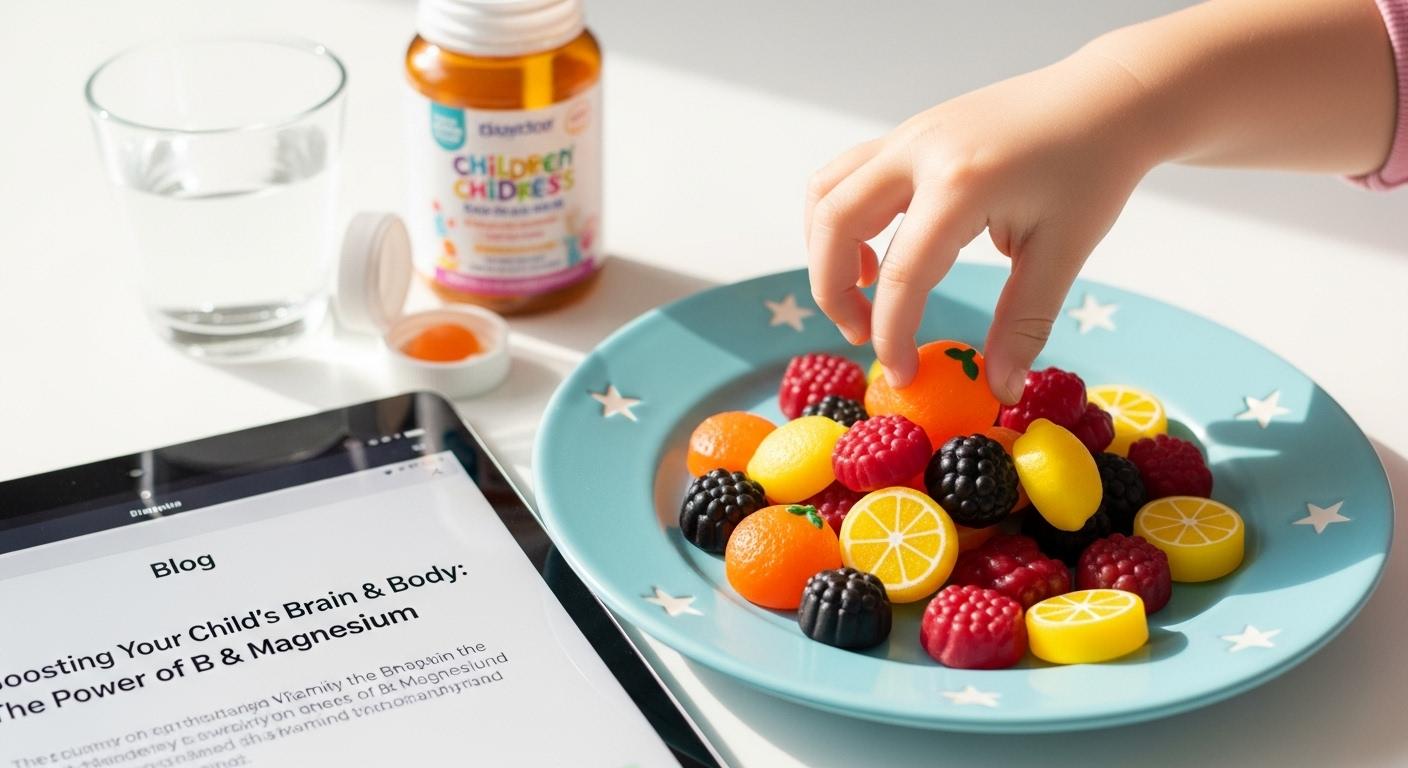 어린이 비타민b 마그네슘