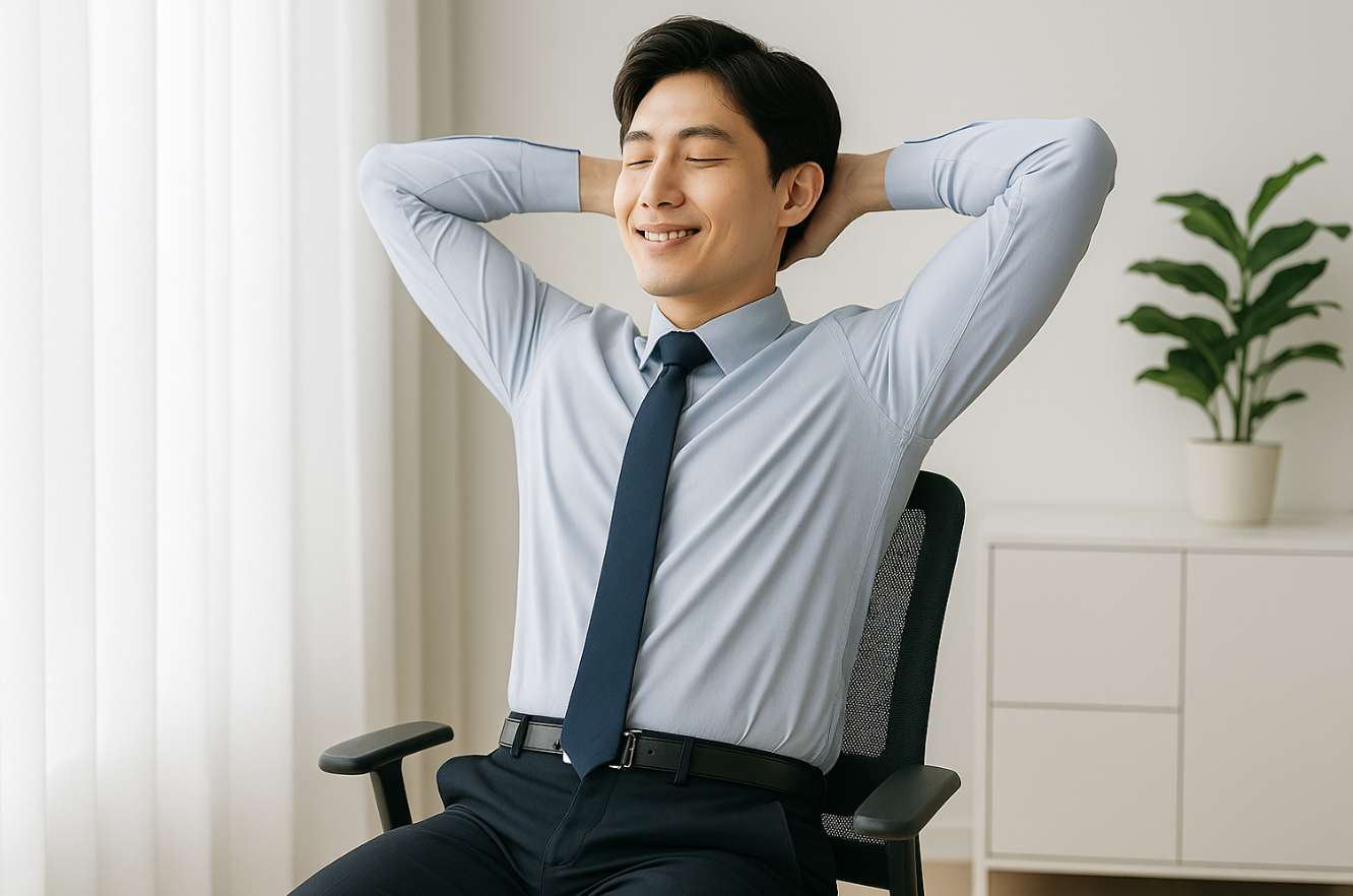 앉은 자세 통증 해결법 (목, 허리, 엉덩이 스트레칭)