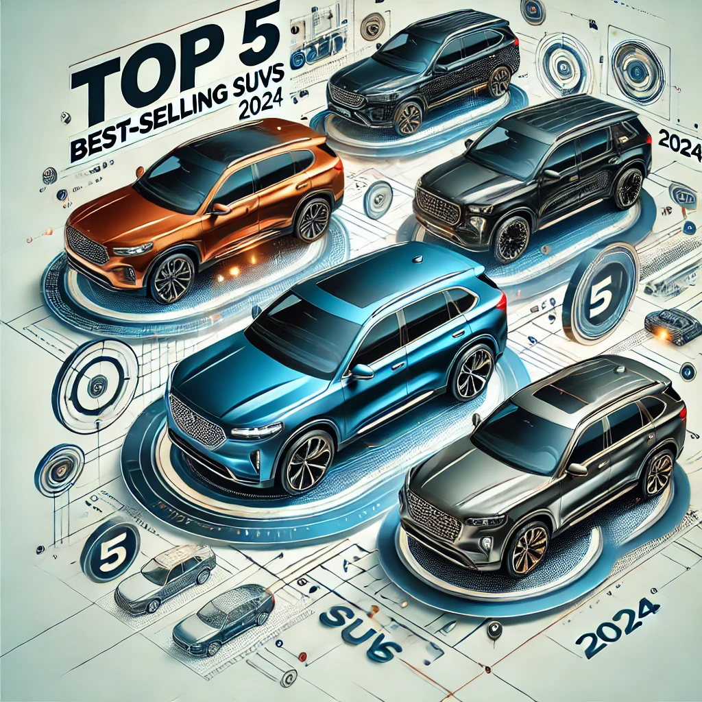 2024년 SUV 베스트 TOP5