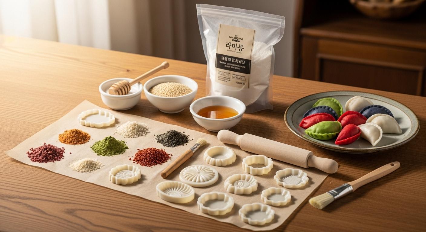 송편만들기 키트 오프라인