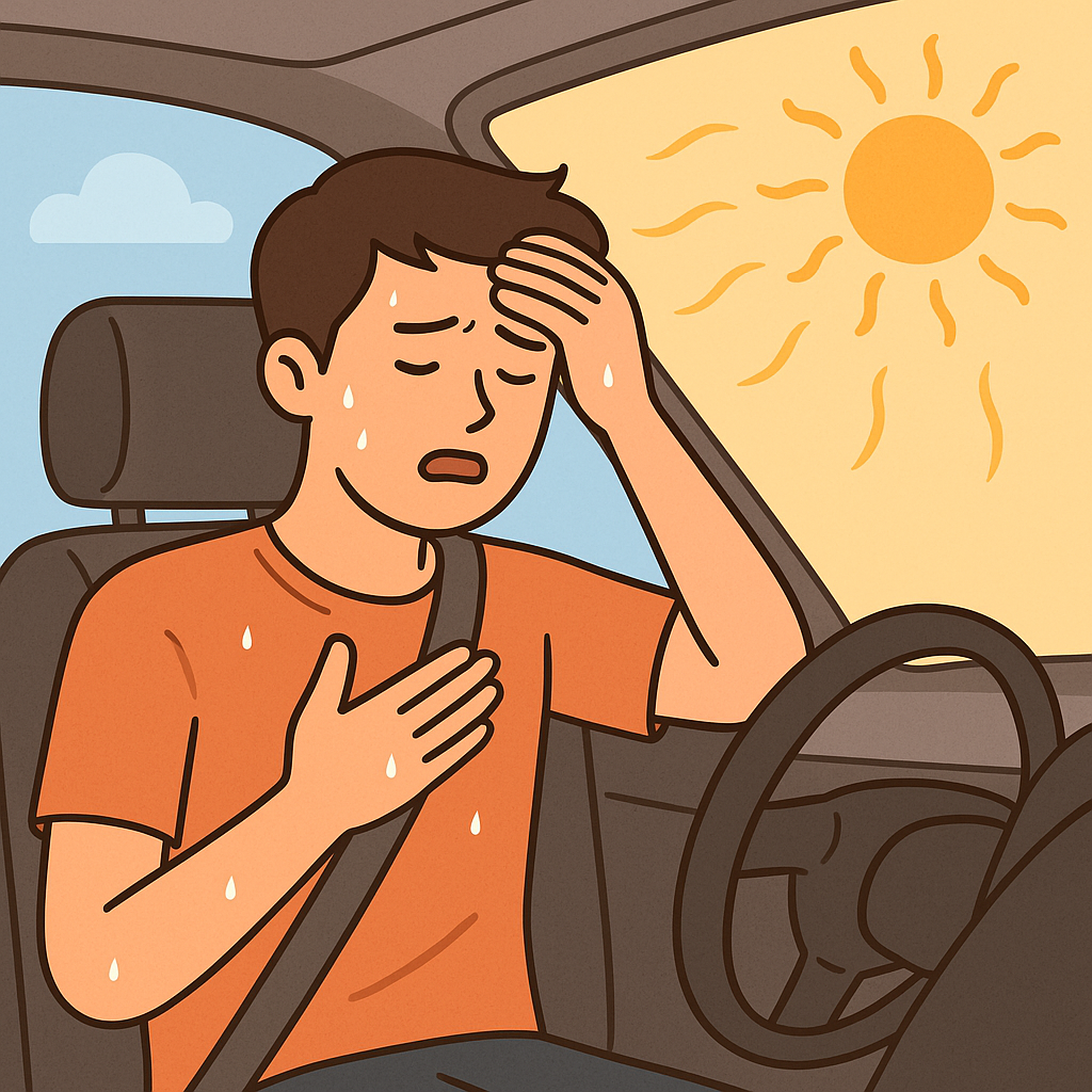 햇빛에 노출된 차 내부 온도 낮추는 꿀팁