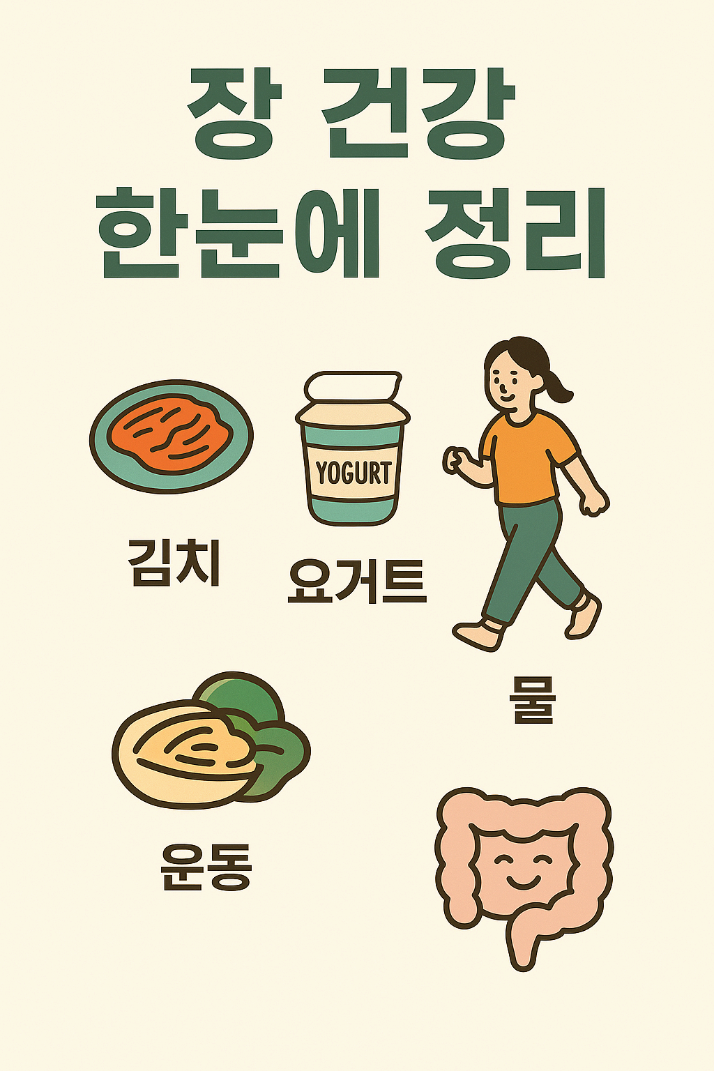 장 건강을 지키는 식습관 가이드 &ndash; 장을 살리는 음식과 생활습관 총정리