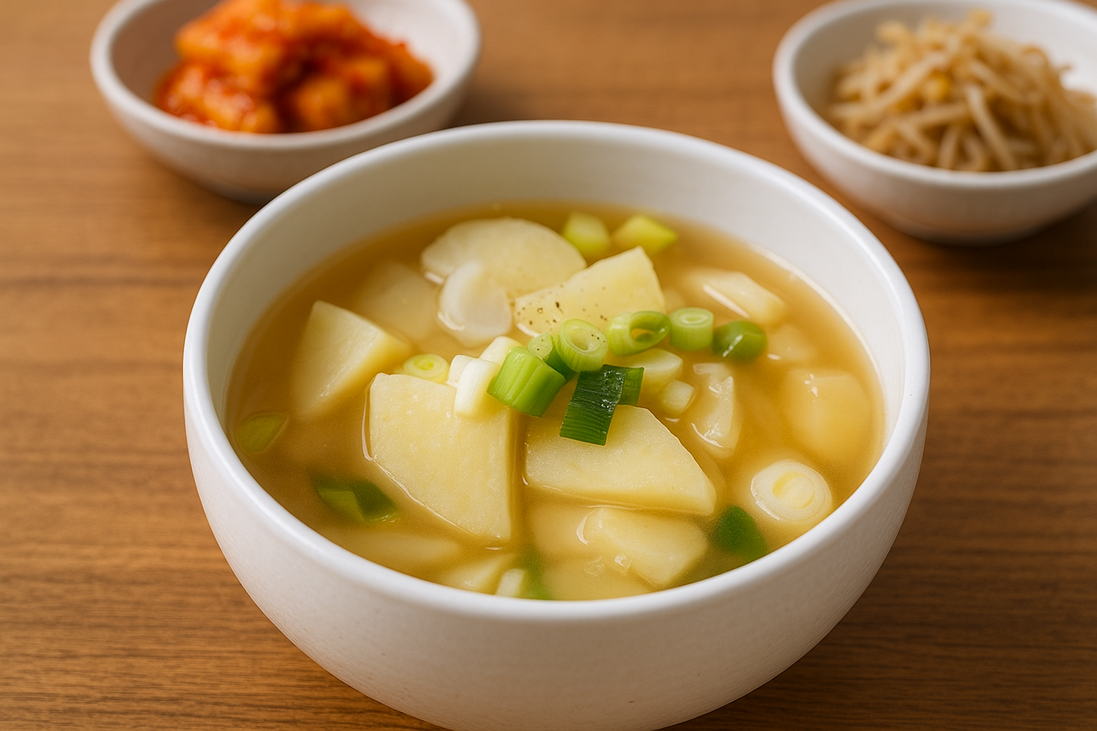 바쁜아침에 딱 좋은 감자국