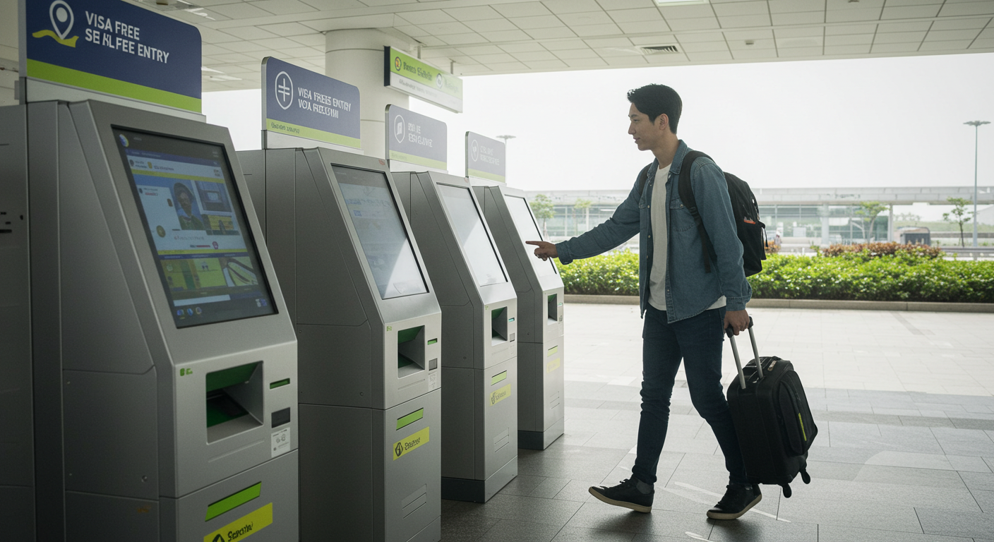 중국 단체관광객 무비자