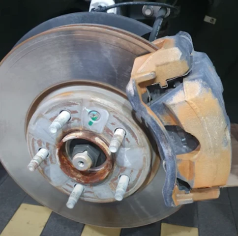 디스크브레이크 모습