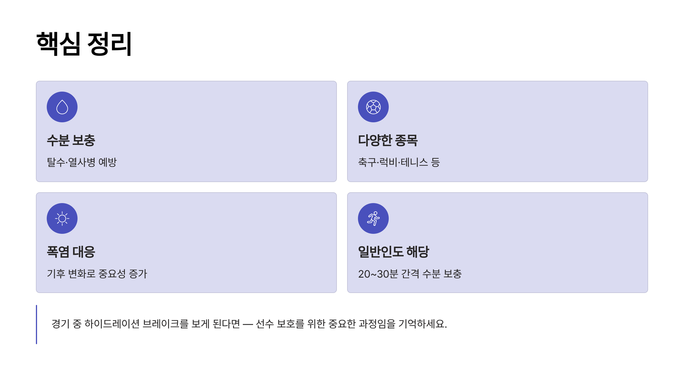 하이드레이션 브레이크