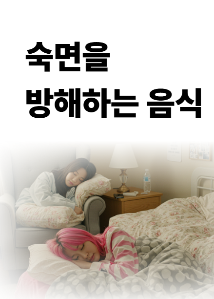 숙면을 방해하는 음식