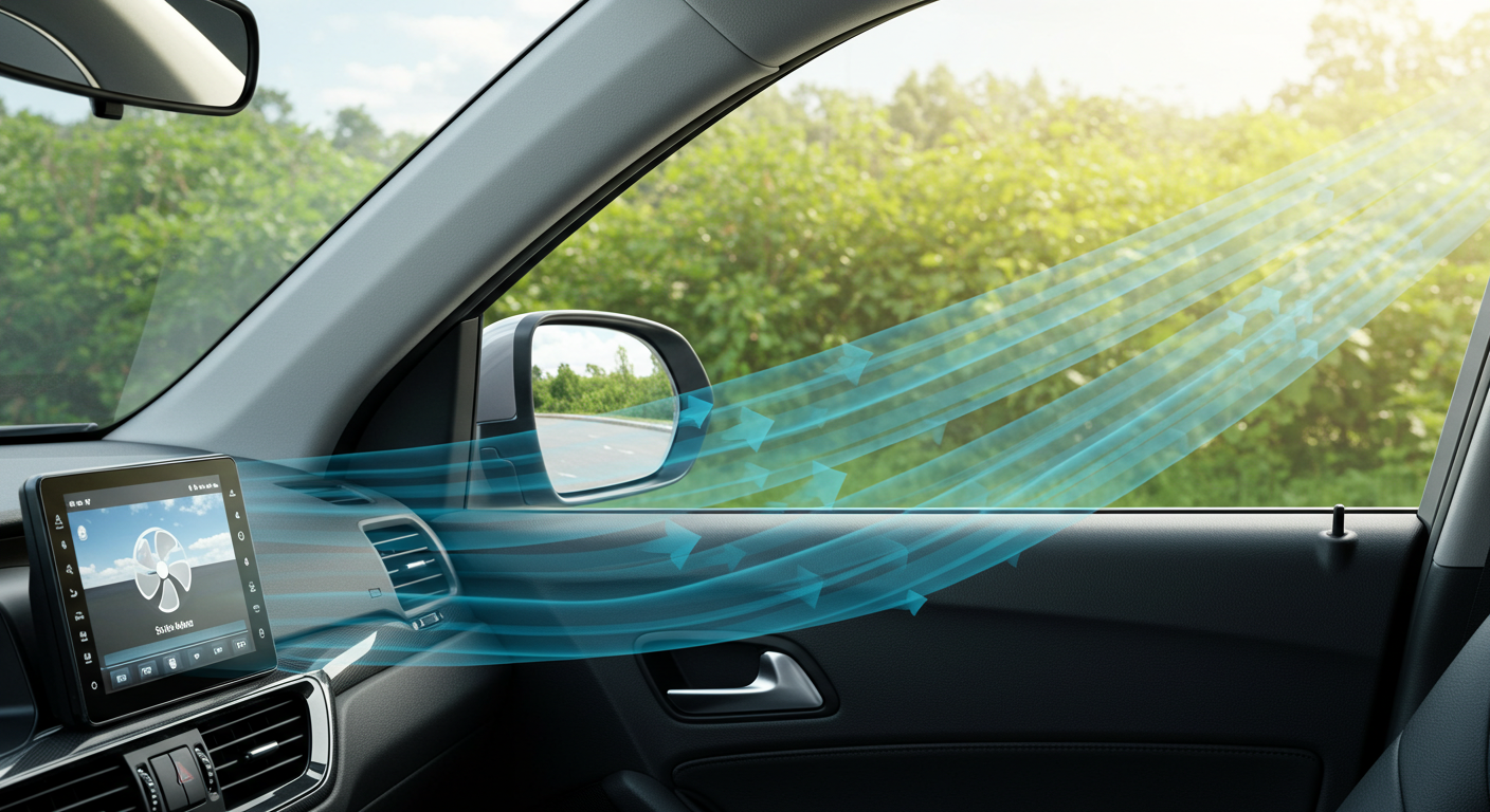 차량 환기 이미지