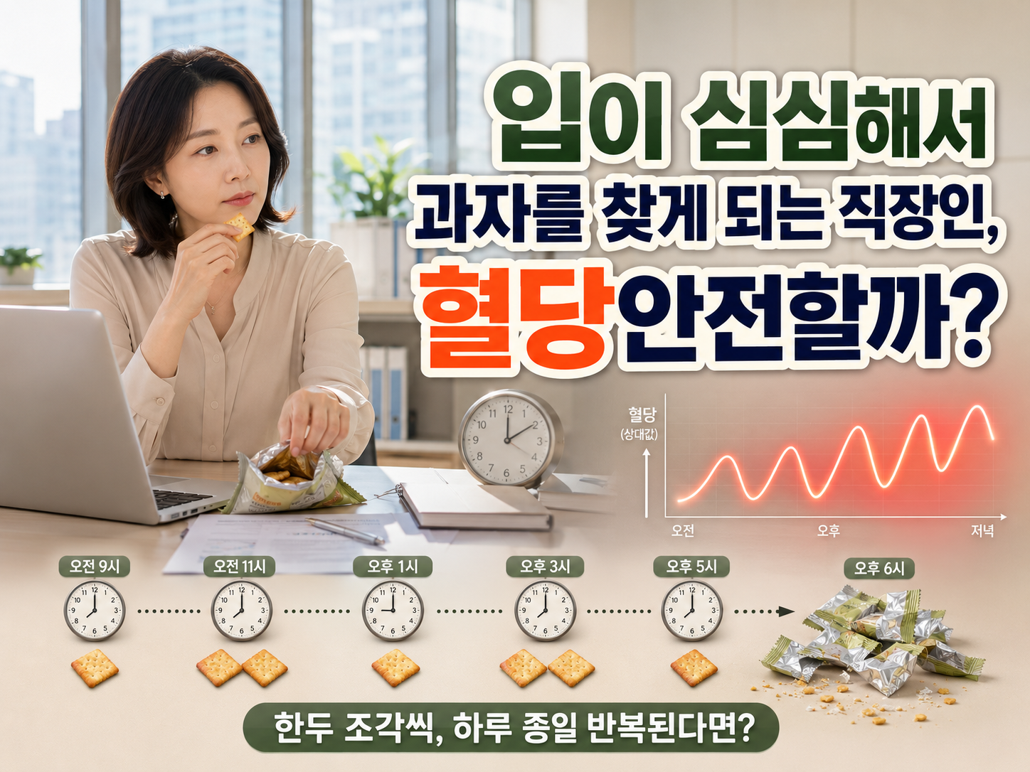 직장인 당뇨 간식 (혈당 관리, 과자 열량, 포만감 선택)