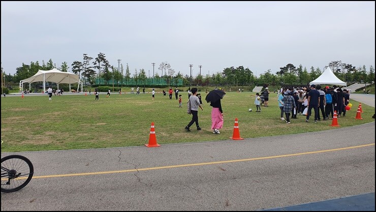 청라호수공원-잔디트랙