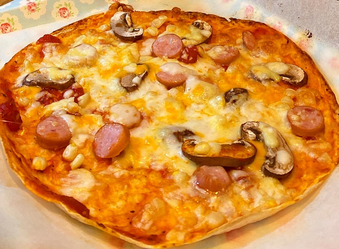 가족 캠핑에서 즐기는 색다른 메뉴 - 미니피자만들기