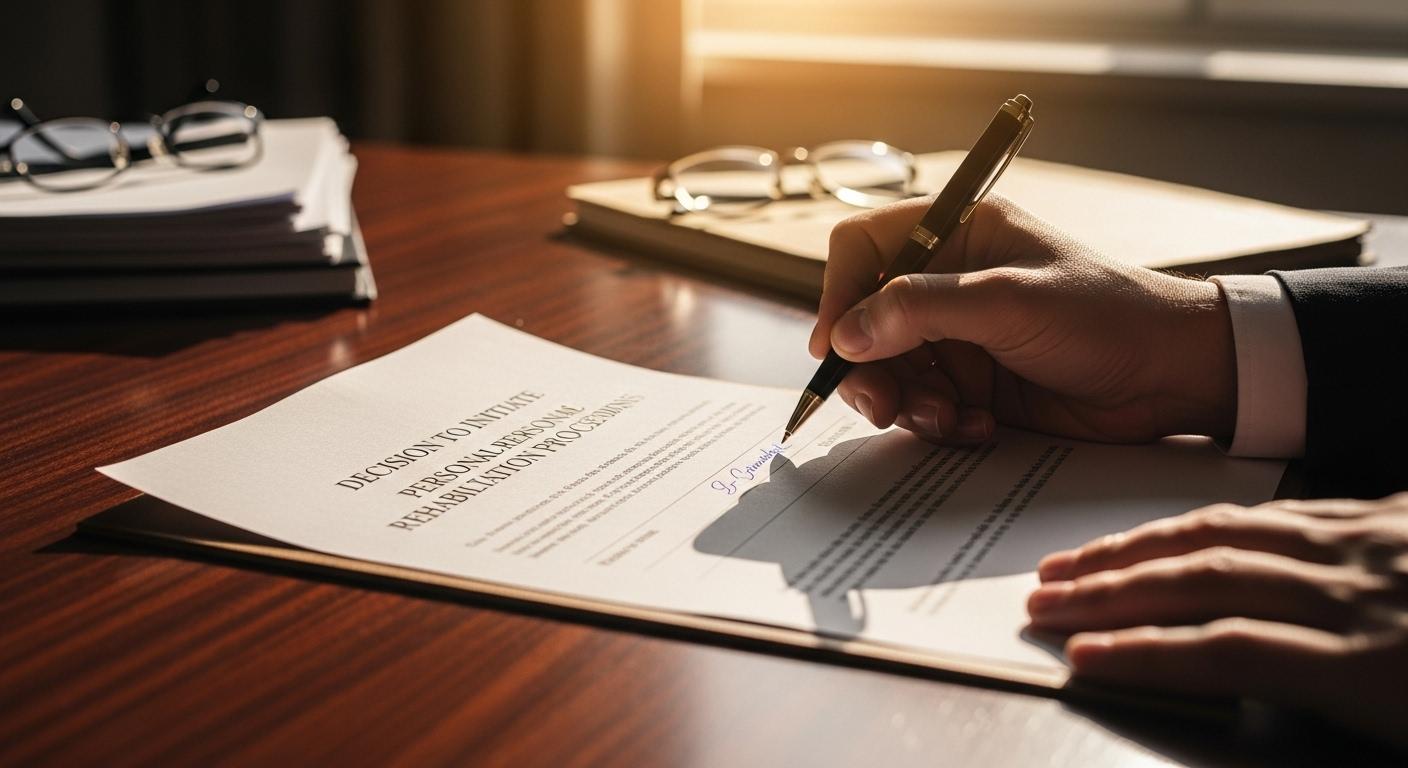 개인회생 절차개시 결정문