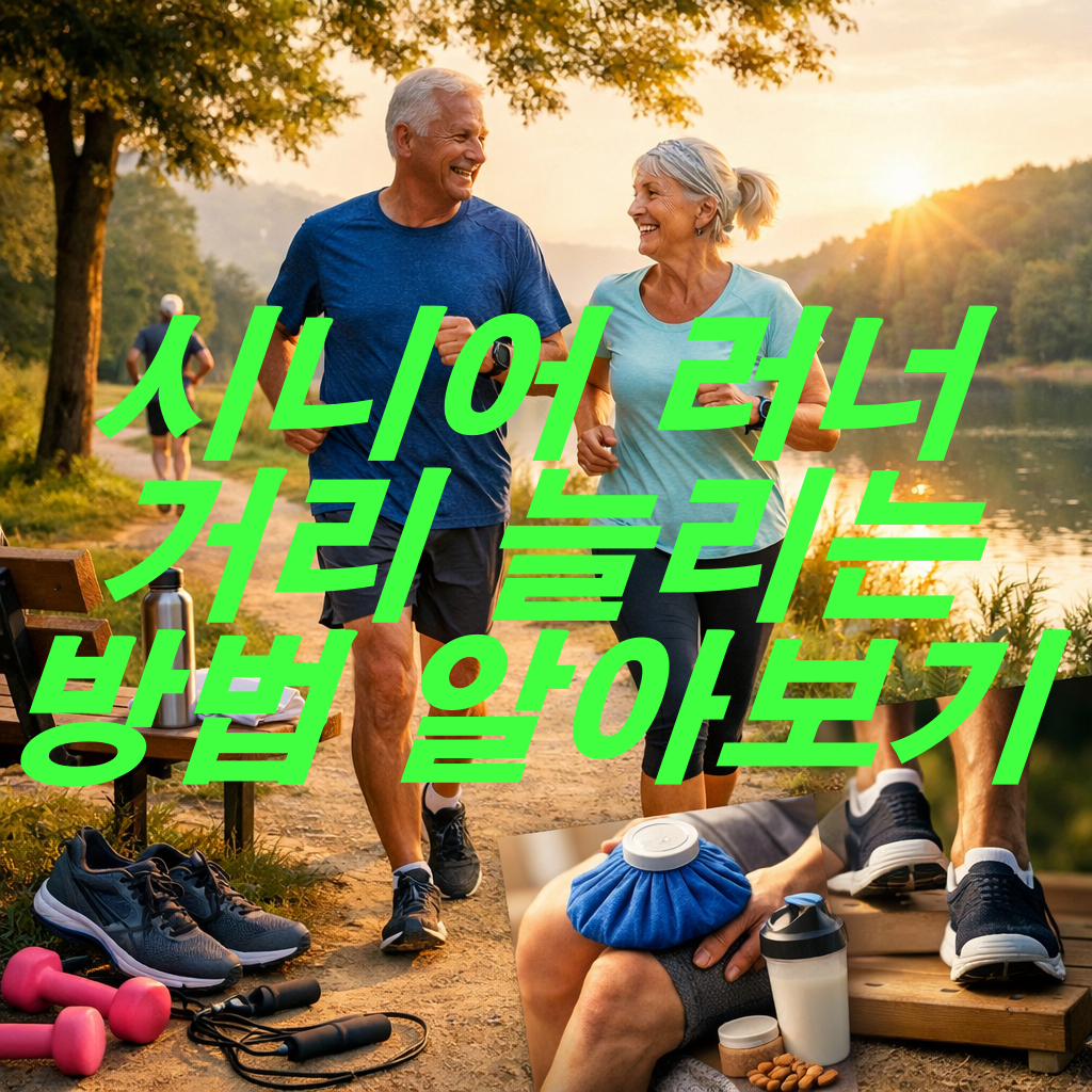 시니어 러너가 거리를 늘리는 방법 알아보기
