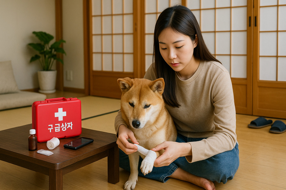반려동물 구급법 이미지