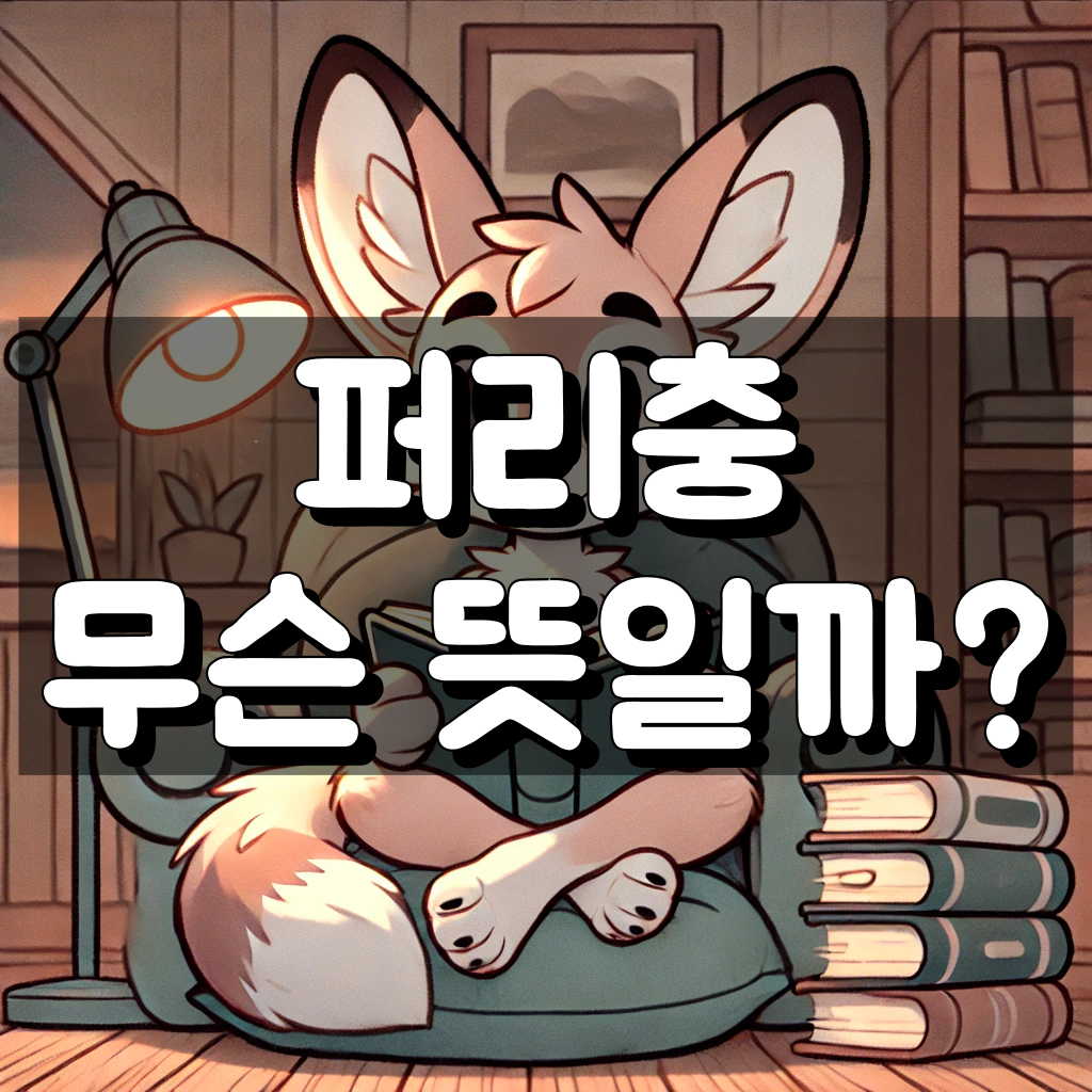 퍼리충 뜻 대표 이미지