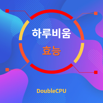 하루비움 효능 탐구