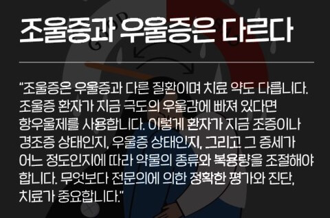 조울증과 우울증 차이