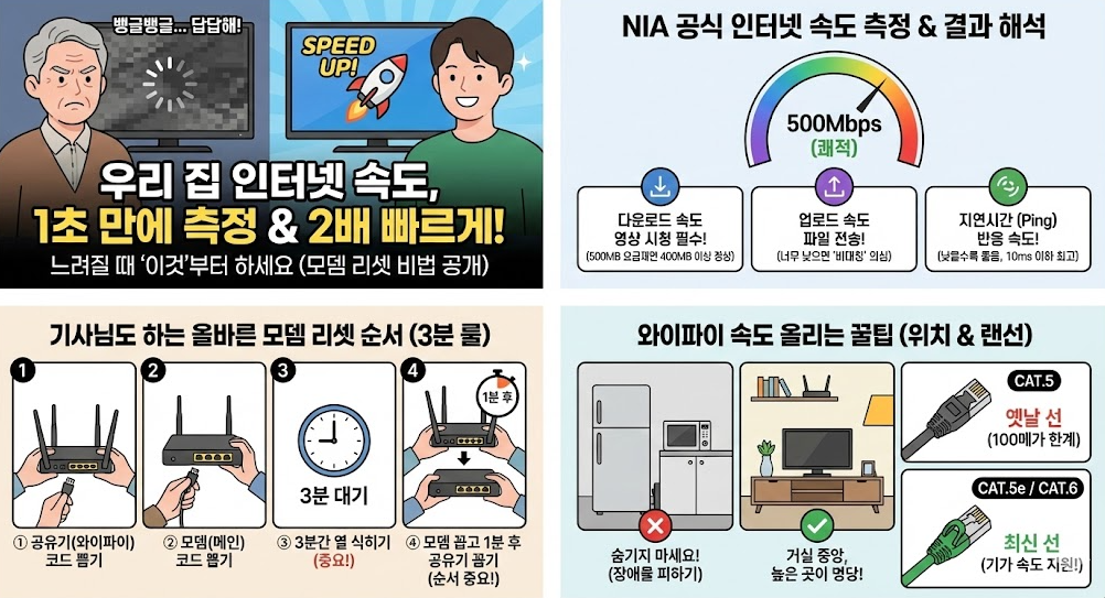 인터넷 속도 측정
