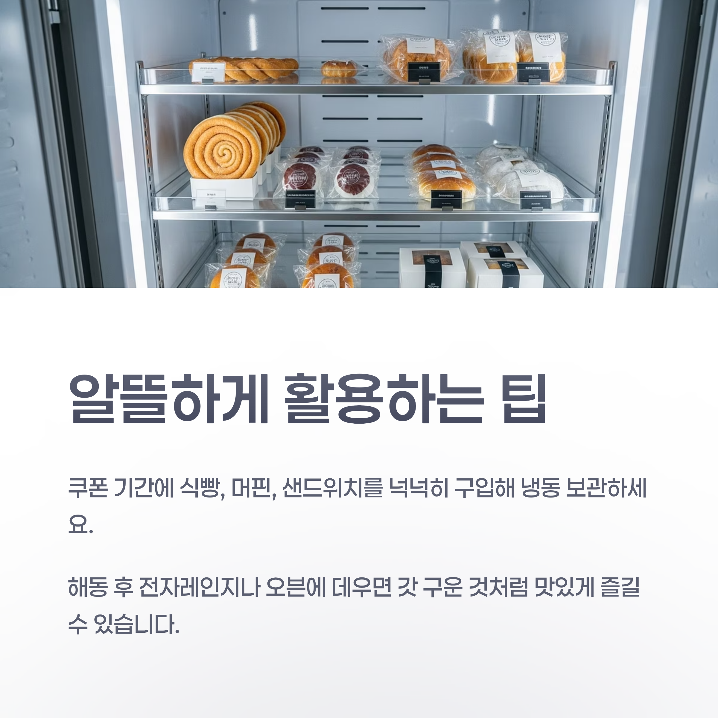 T멤버십 고객 빠리바게트 50% 할인 11