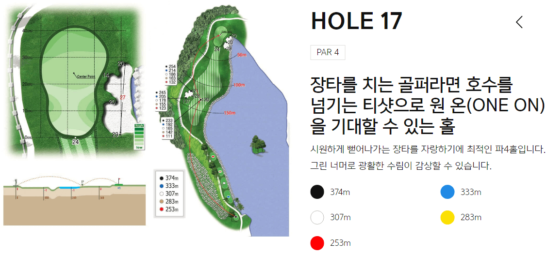 아난티 골프클럽 한라인코스 8