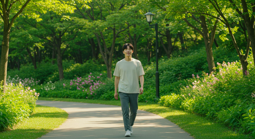 일상에서 자주 움직이는 남상