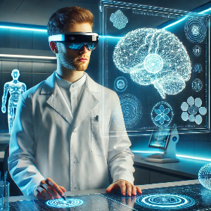 뇌과학자의 모습