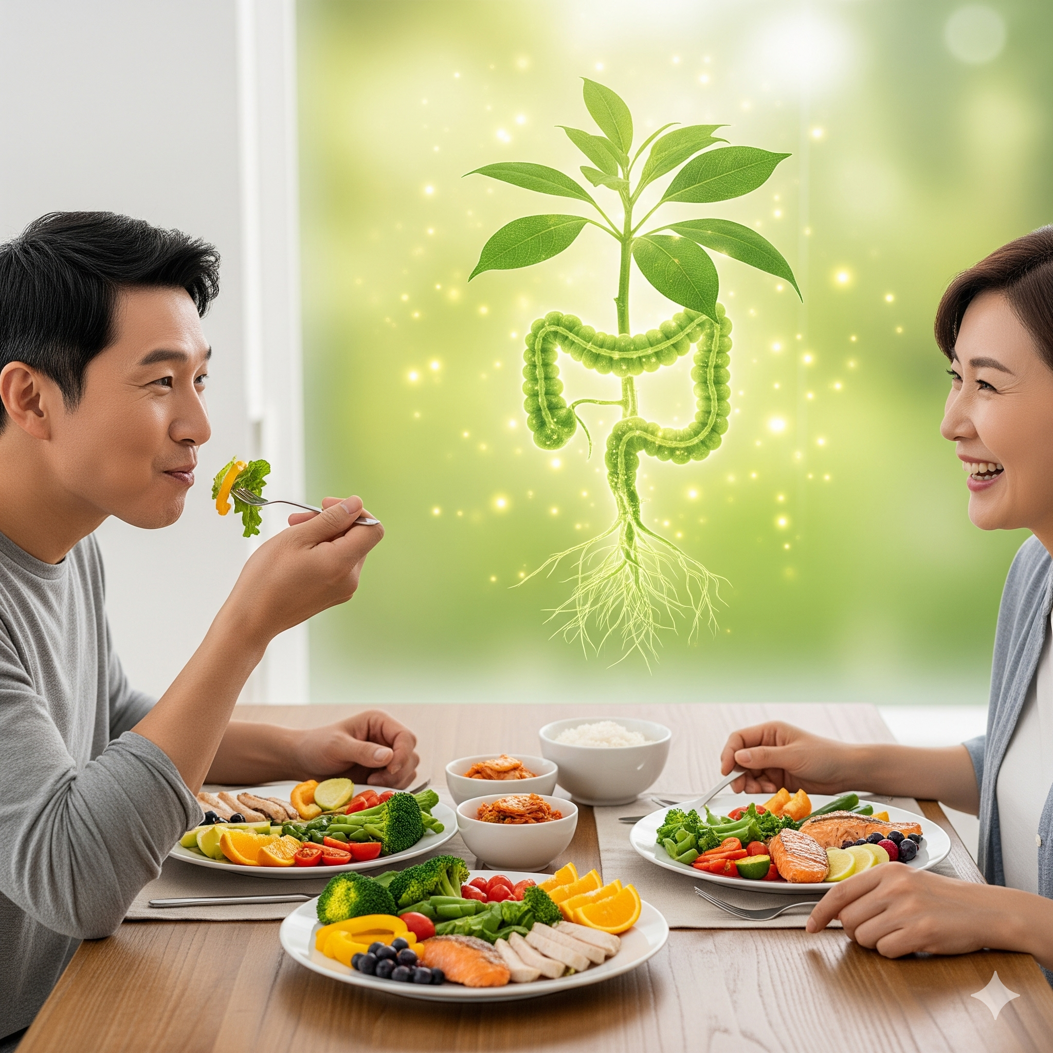 중년의 위 건강 식습관