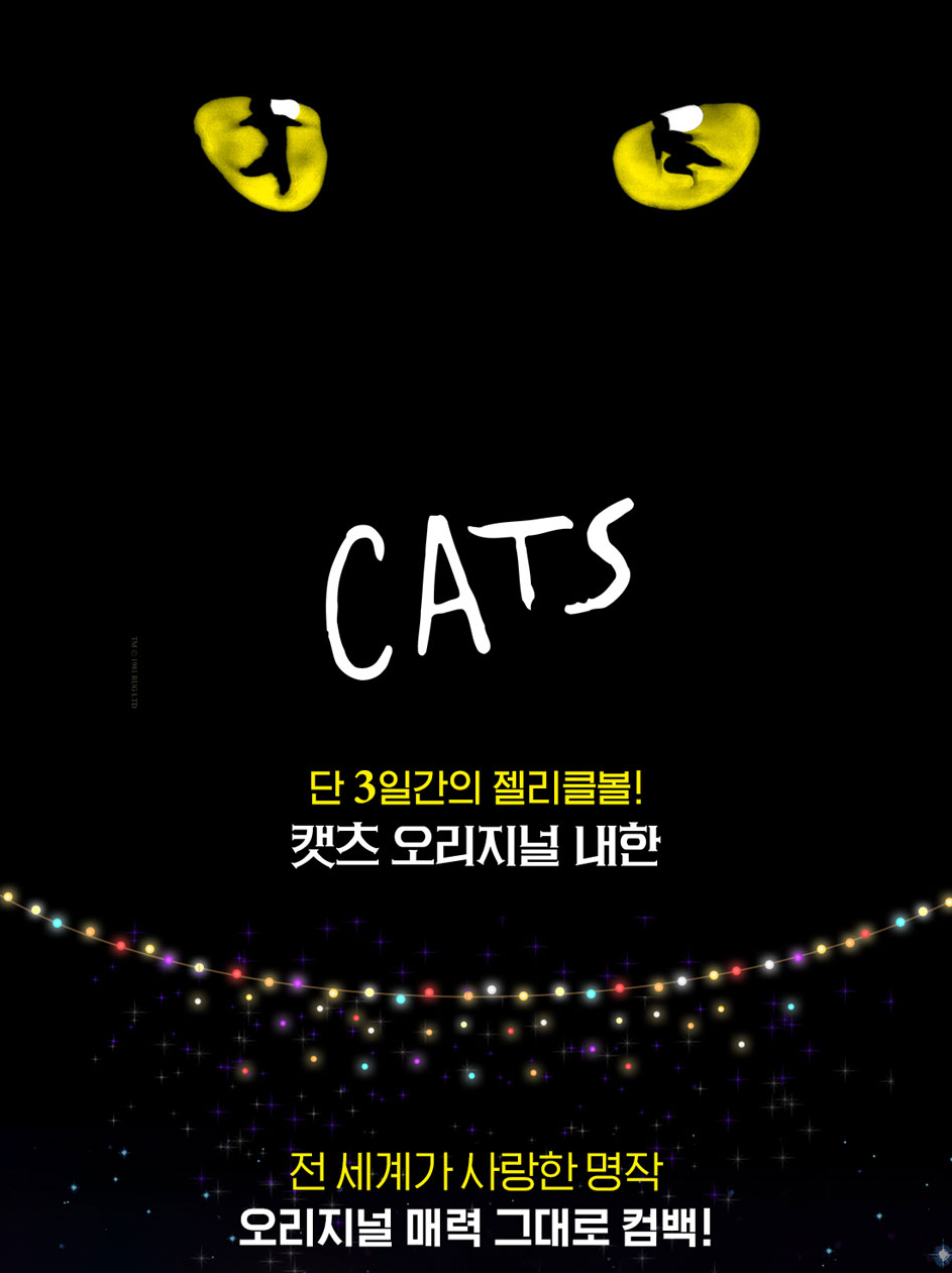 뮤지컬 캣츠 포스터