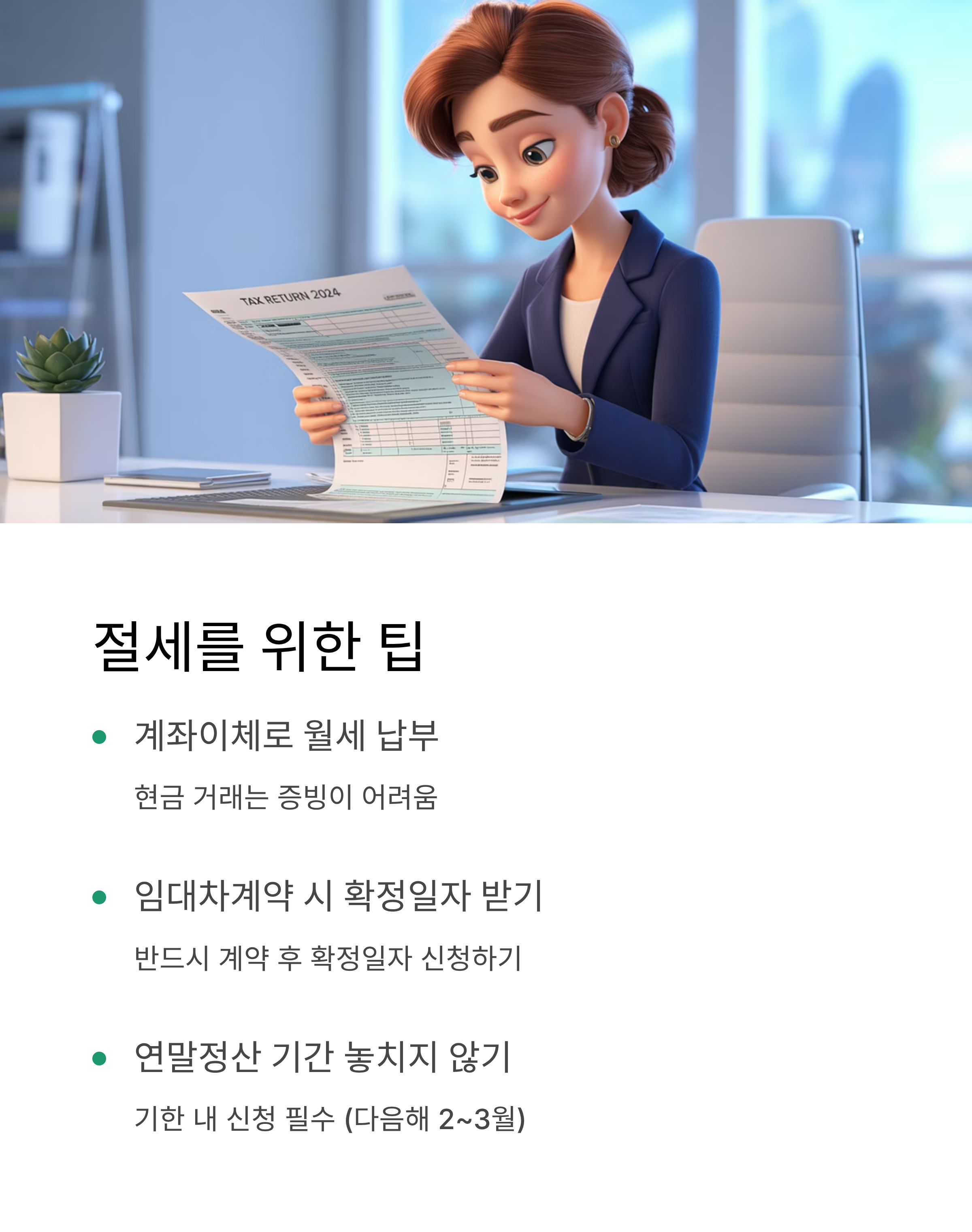 절세를 위한 꿀팁