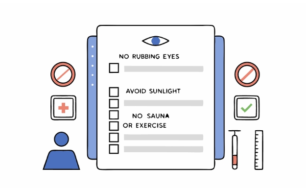 뒤트임 수술 과정