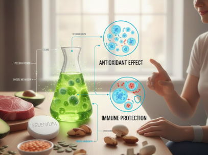 셀레늄의 항산화와 면역 보호 기능