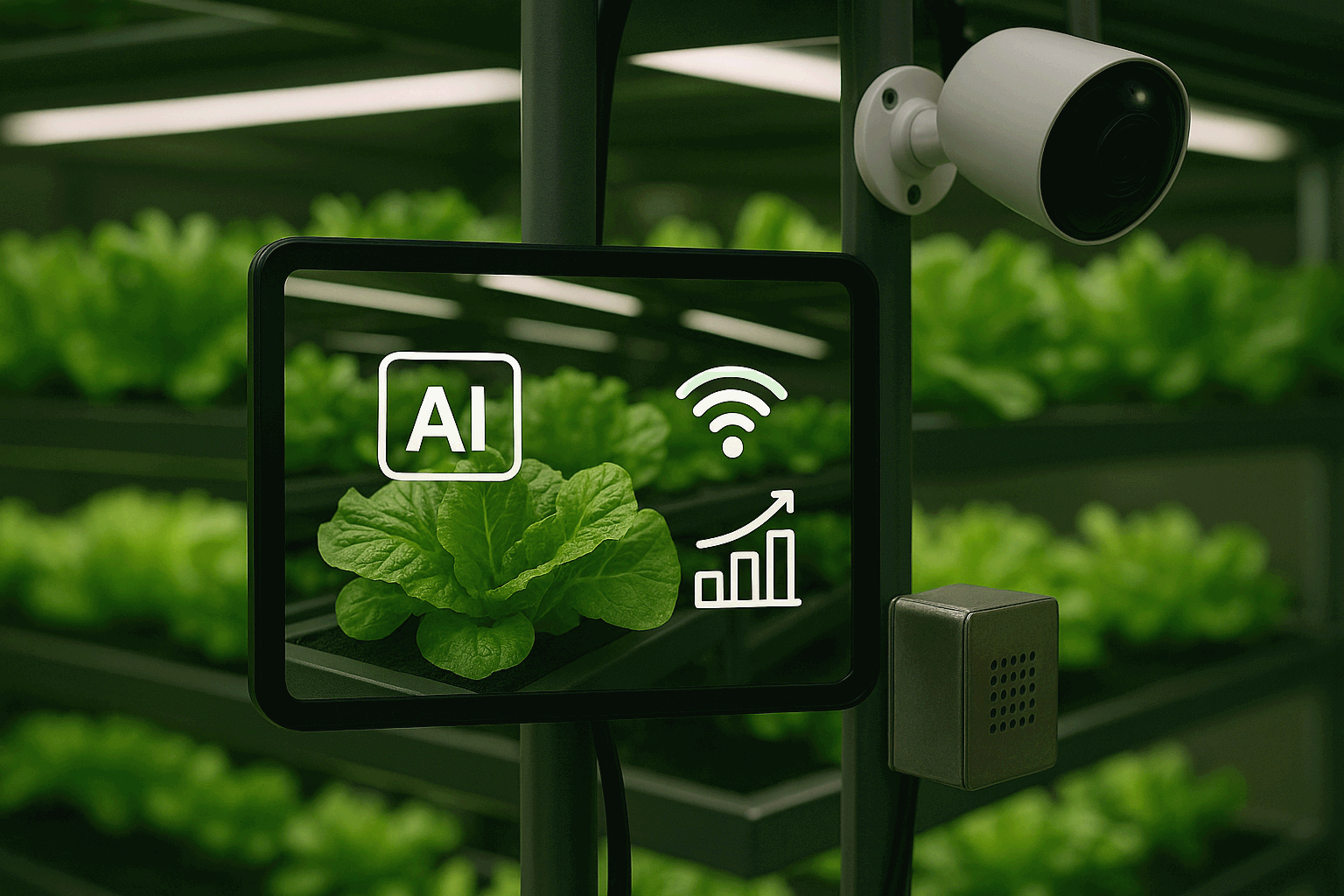 도시형 스마트팜과 옥상 텃밭의 기술 융합 사례