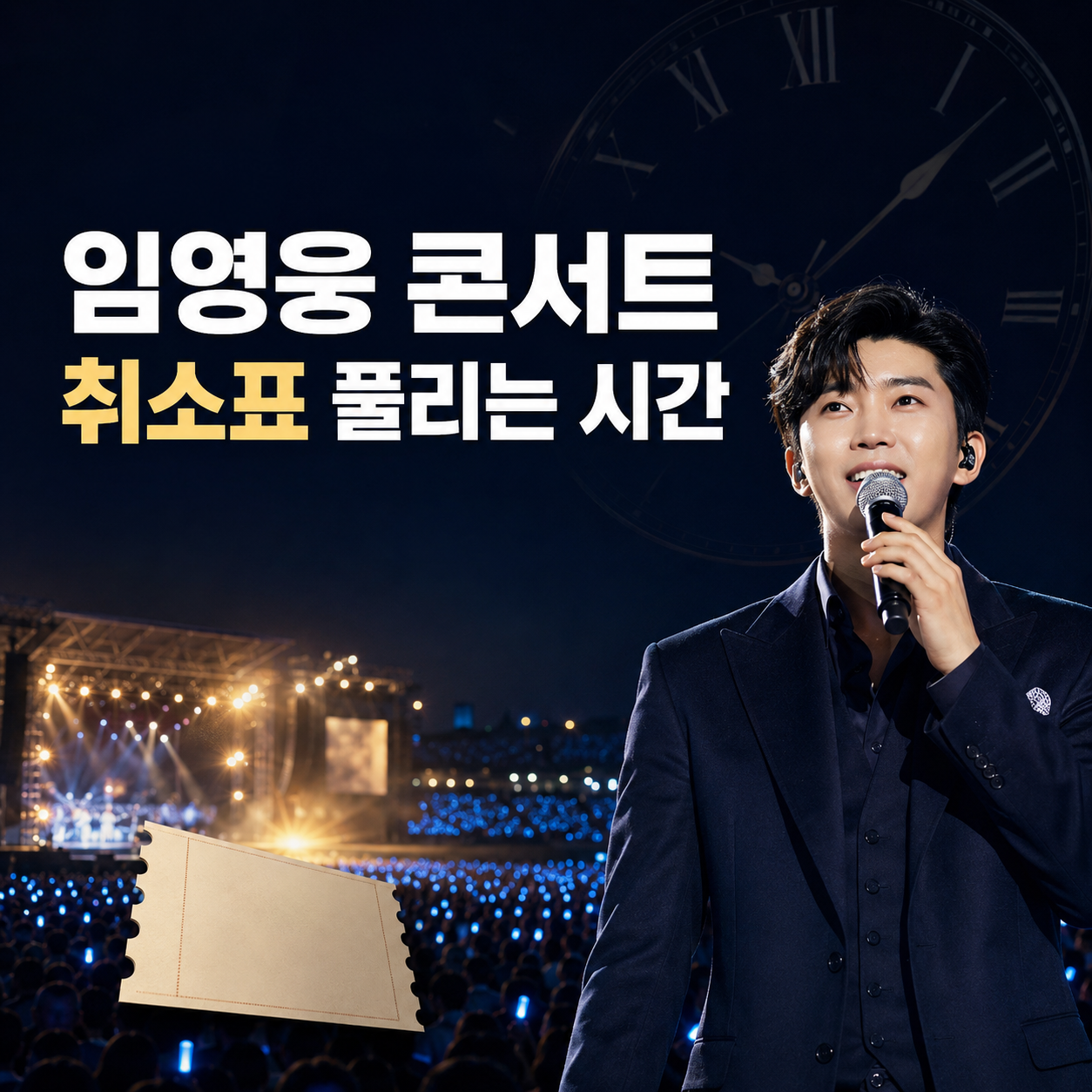 임영웅 콘서트 취소표 풀리는 시간|새벽 2시보다 중요한 예매 성공 전략