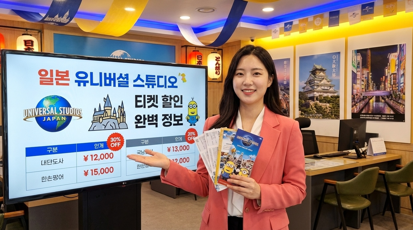 일본 유니버셜 스튜디오 티켓 할인 완벽 정보